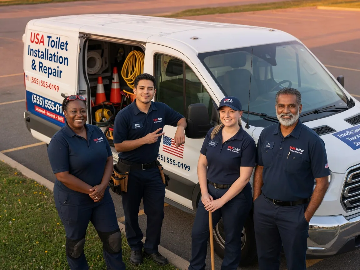 Toilet Installation company in Farmersville, IL